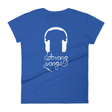 Load image into Gallery viewer, Fitted Headphones Tee (White Print)

